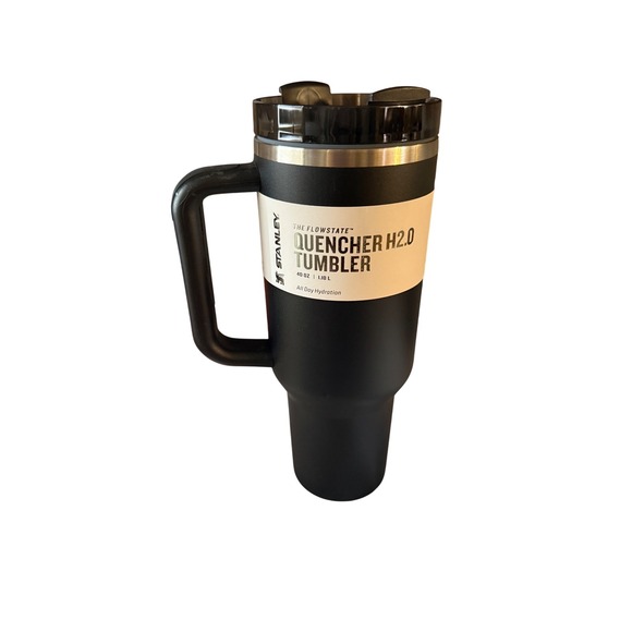 Stanley Quencher Tumbler H2.0 40oz Black NIB - Picture 1 of 5